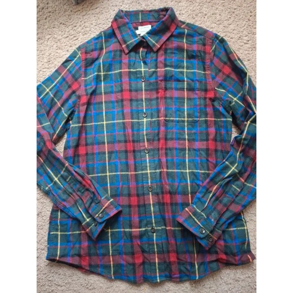 Lands end mens size medium flannel
